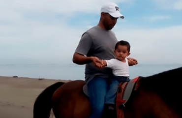 Equinoterapia para estimulación temprana- Emmanuel Moctezuma Corro
